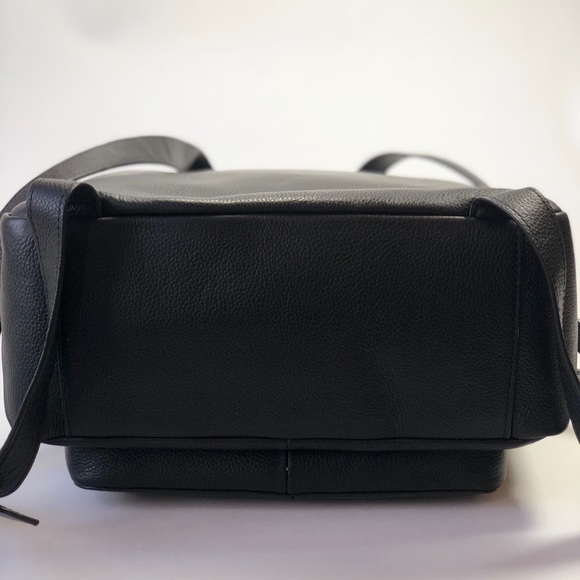 Kate Spade Black Large Leather Backpack
